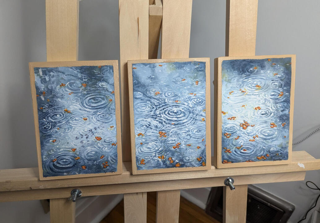 Ripple Triptych (three 5&quot;x7s&quot;)