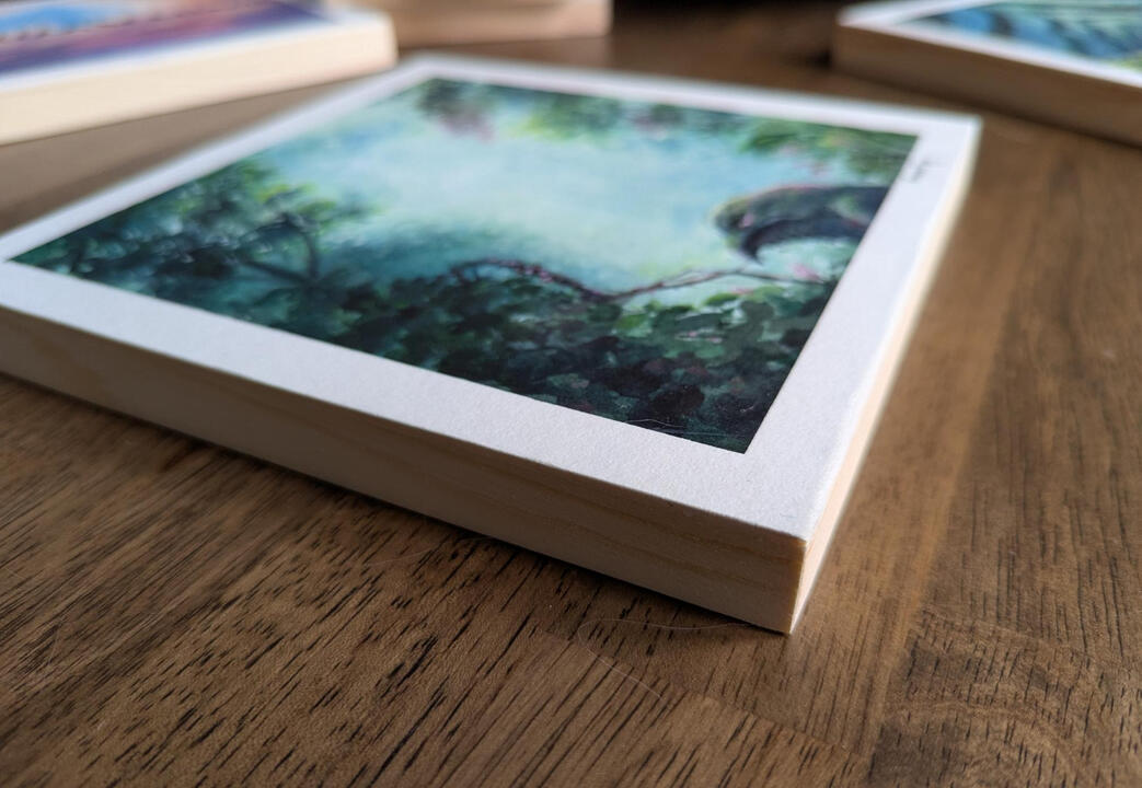 Shadow of the Guardian (8"x8")