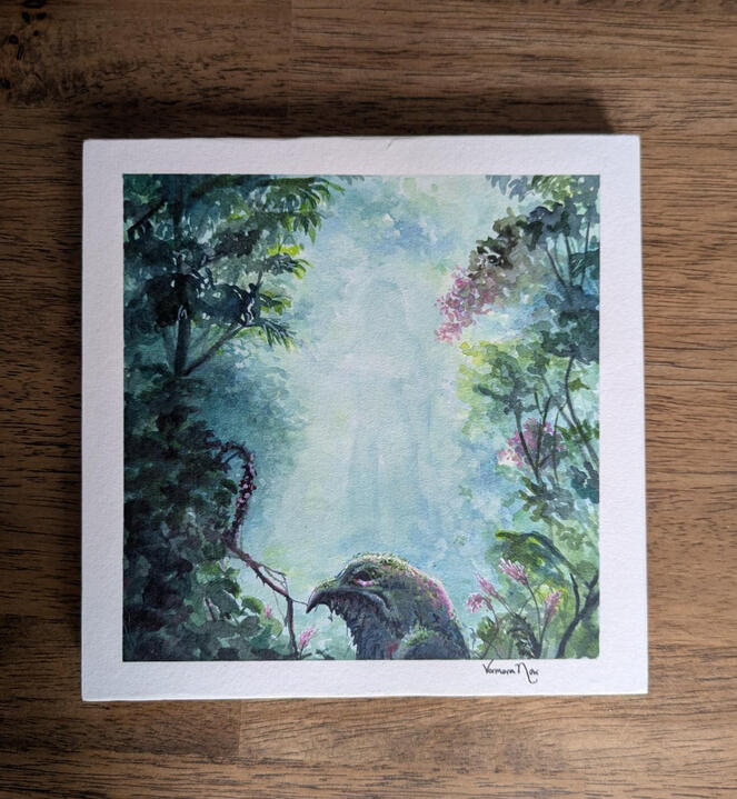 Shadow of the Guardian (8&quot;x8&quot;)