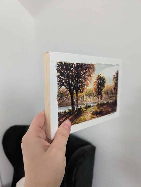 Long Shadows (7"x5")