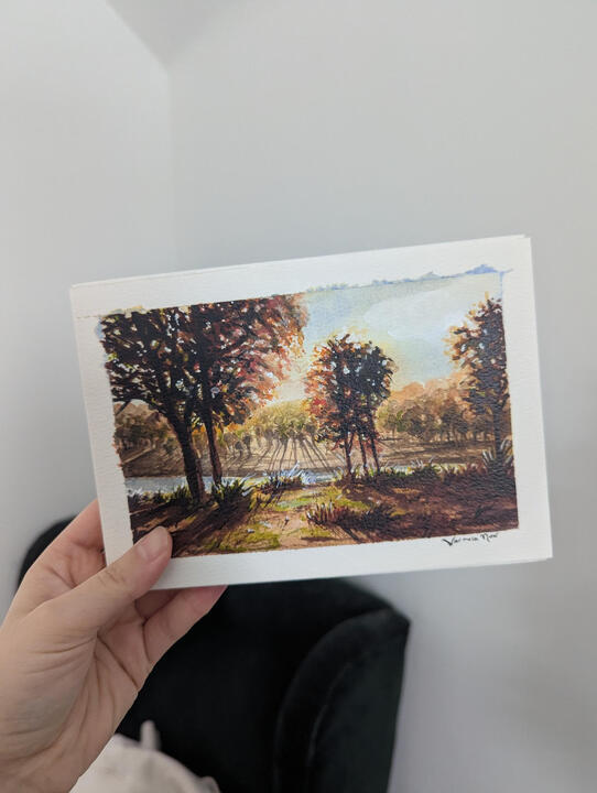 Long Shadows (7"x5")