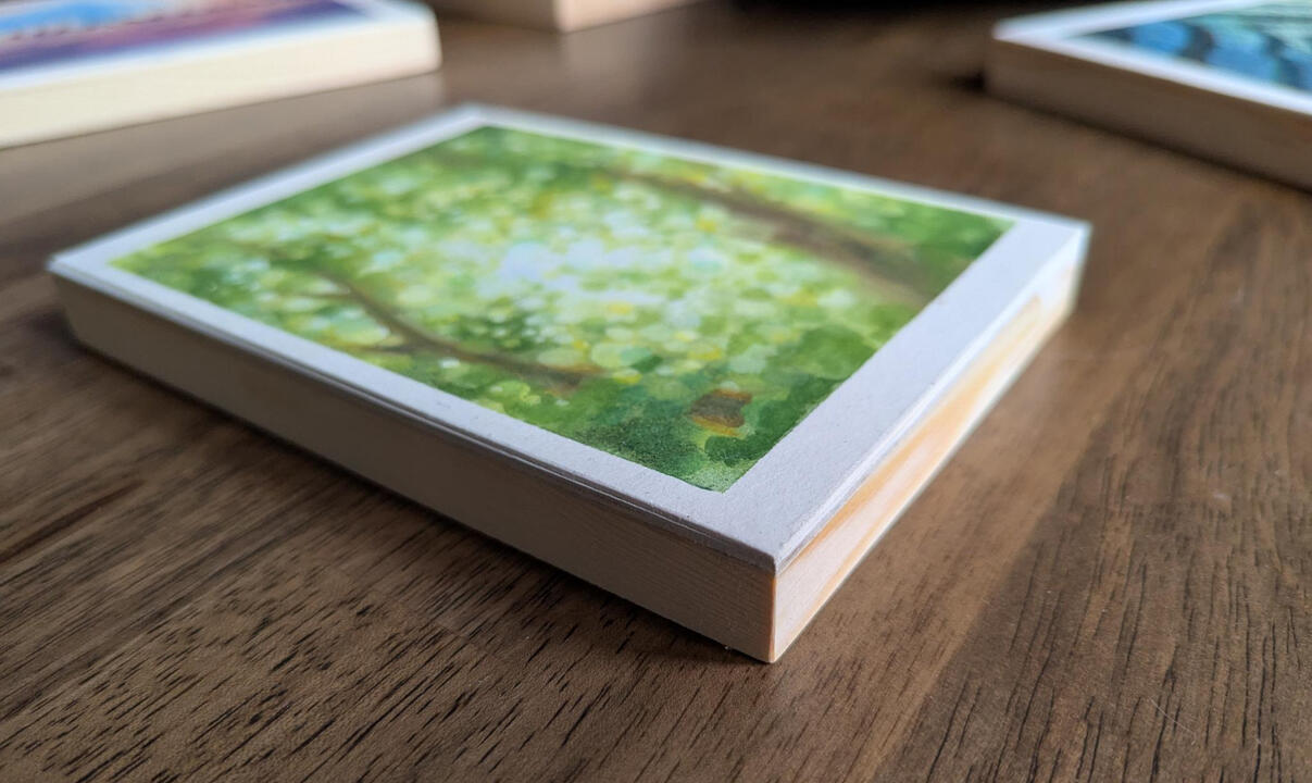 Out of Focus: Trees (5"x7")