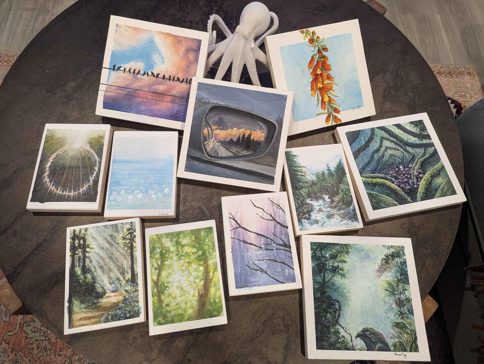 Assorted 5"x7" and 8"x8"