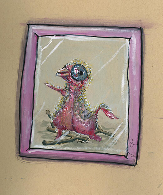 DO IT FOR HER - PG2 (Gouache)