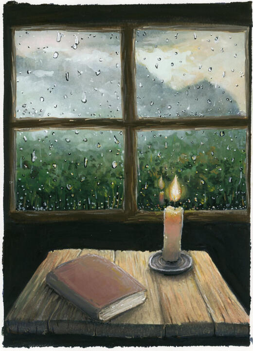 The Grimoire (Watercolour &amp; Gouache)