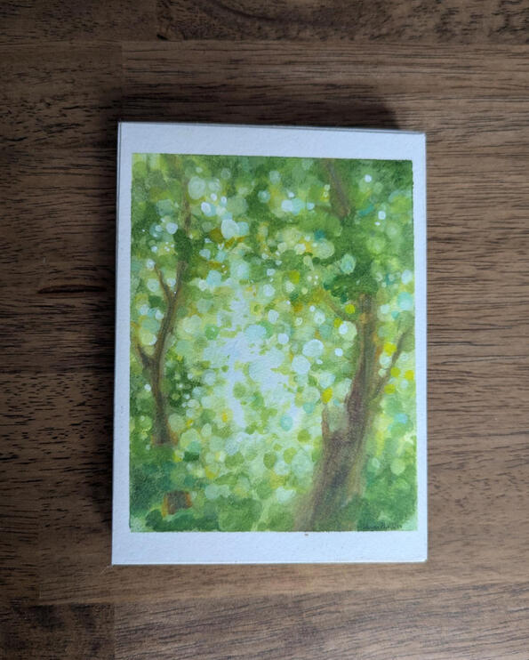 Out of Focus Trees (5x7&quot;) $300